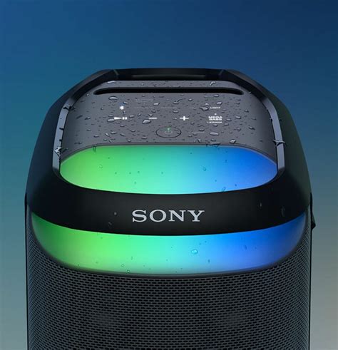 Sony Srs Xv Portable Speaker Connects To Tv For Enhanced Audio