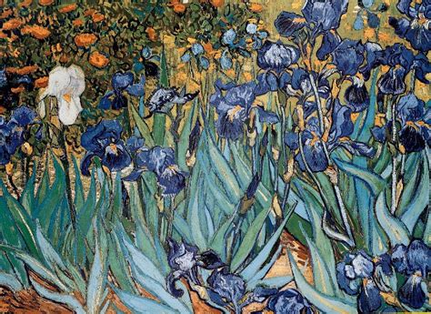 VAN GOGH IRISES 1000 PIECE EUROGRAPHICS PUZZLE