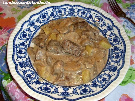 La Alacena De La Abuela Carmen Ternera Stroganoff