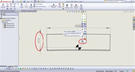 Find Center Of Mass In Solidworks With Respect To A Point Wallstreetlinda