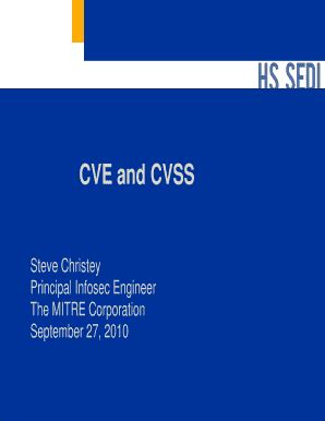 Fillable Online Scap Nist CVE And CVSS Fax Email Print PdfFiller