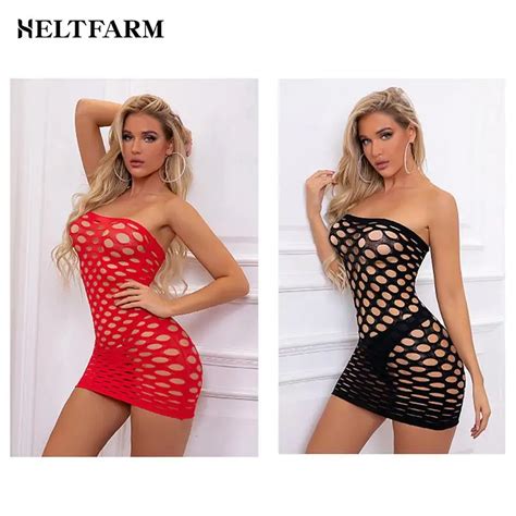 Pcs Rhinestone Sexy Lingerie Babydoll Dress Porno Underwear Mesh Sex