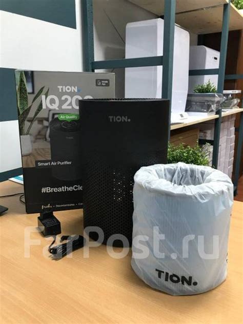 Очиститель-обеззараживатель воздуха Tion IQ 200 White/Black, новый, в ...