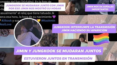 Jikook Se Mudaran Juntos Jungkook Y Jimin No Se Esconden Jungkook