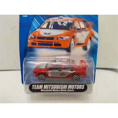 MITSUBISHI LANCER EVO WRC RALLY TEAM 1 64 HOT WHEELS BCN STOCK CARS