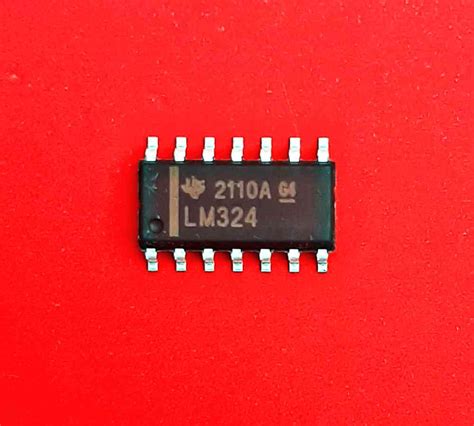 LM324 IC Quadruple Operational Amplifiers