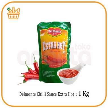 Jual Del Monte Saus Sambal Extra Hot Chilli Sauce 1 Kg Refill Murah Update Harga Grosir Hari