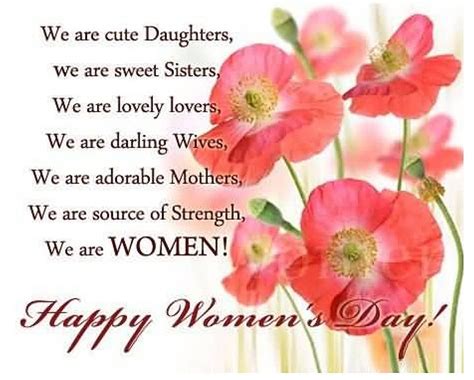 International Womens Day Greeting Card