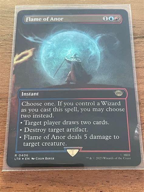 Magic Lord Of The Rings Flame Of Anor Foil Kaufen Auf Ricardo