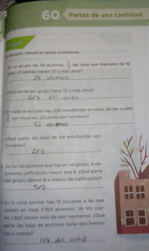 Respuestas Del Libro De Matematicas Grado Pagina Respuestas