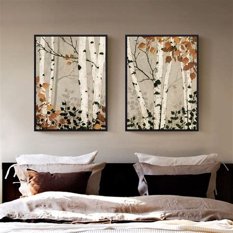 2025 Latest Birch Tree Wall Art