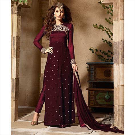 Georgette Gown Suit Manufacturer Georgette Churidar Suit Supplier