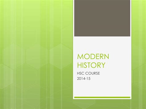 Ppt Modern History Powerpoint Presentation Free Download Id2591913