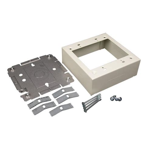 Wiremold V2448 2 Device Box Fitting Steel Ivory For Use With 2400