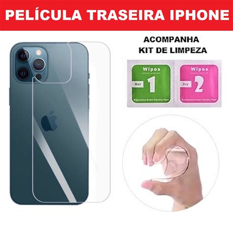 PelÍcula Traseira Iphone CerÂmica FlexÍvel 3d 9d Todos Modelos Shopee