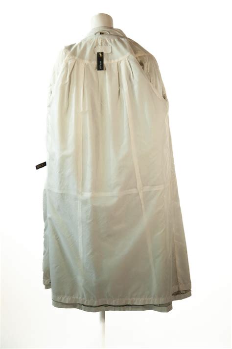 Very Vintage White Leather Coat Dress For Sale At 1stdibs