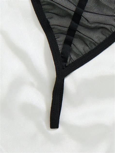 2pcs Set 2025 Spring Sexy Lace Mesh Transparent Seductive Lingerie Nightgown Set For Sale