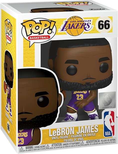 Funko Pop! Basketball NBA LeBron James Lakers Figure #66