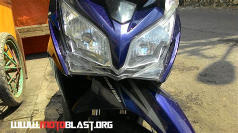 Mengganti Lampu Vario Dengan Led Vario Holic