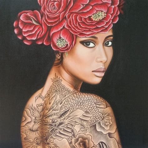 Nude Tattoo Design Etsy Ireland