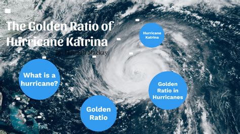 The Golden Ratio Of Hurricane Katrina By Hannah Mackay On Prezi