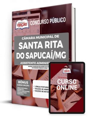 Apostila Câmara de Santa Rita do Sapucaí Assistente Administrativo 2021