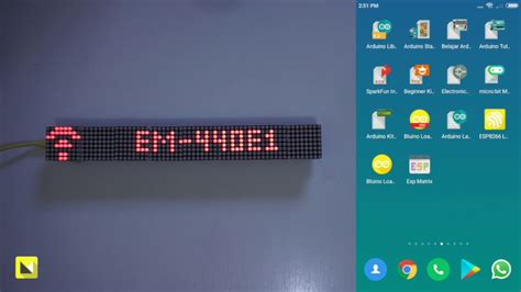 Esp Matrix Diy Led Matrix Clock Esp Max Youtube Subscriber