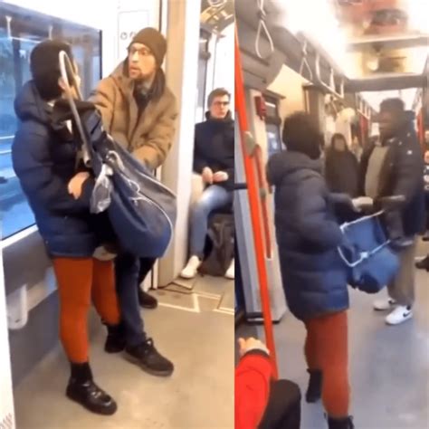 VIRAL Una Mujer Enloquece Y Golpea A TODOS Los Pasajeros De Un Tren En