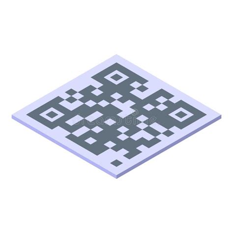 Isometric Scan Qrcode Stock Illustrations 192 Isometric Scan Qrcode