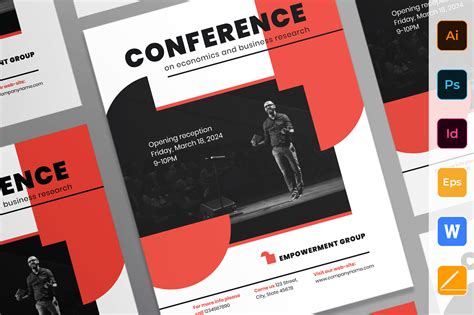 Conference Poster Template Graphic by Amber Graphics · Creative Fabrica