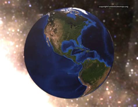 Earth Globe Map [Map of the Earth Globe, World]