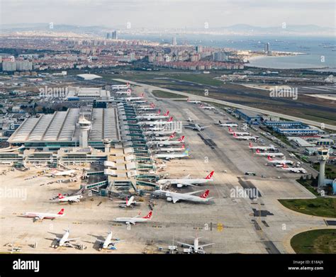 Ataturk International Airport In Istanbul Tukey Stock Photo 69640114