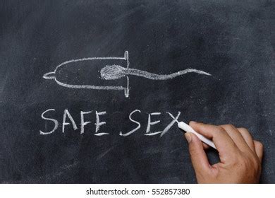 Hand Drawing No Sex Sperm Whit Stock Photo Shutterstock