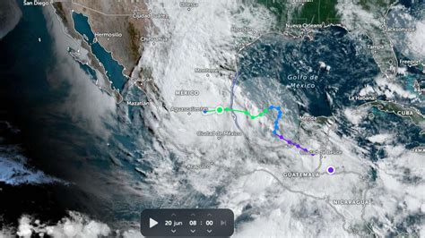 Tormenta tropical Alberto 2024 cómo seguirla desde tu celular UnoTV