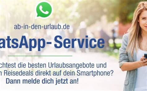 Ab In Den Urlaub De Launcht WhatsApp Service Ab In Den Urlaub Magazin