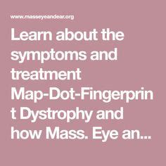 15 Map dot fingerprint dystrophy ideas | basement membrane, eye health ...