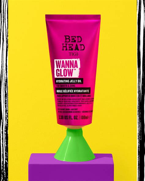 УВЛАЖНЯЮЩЕЕ МАСЛО-ЖЕЛЕ ДЛЯ ВОЛОС TIGI BED HEAD WANNA GLOW 100 МЛ