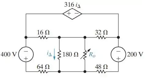 O Resistor Vari Vel Ro No Circuito Da Figura P Ajust