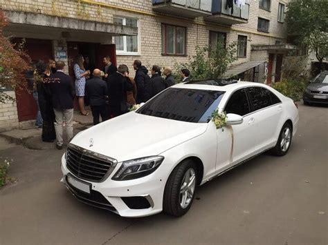 Замовити седан Mercedes w222 (Мерседес в222) на весілля
