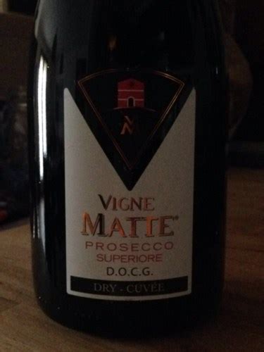 Vigne Matte Cuv E Prosecco Superiore Dry Vivino Us