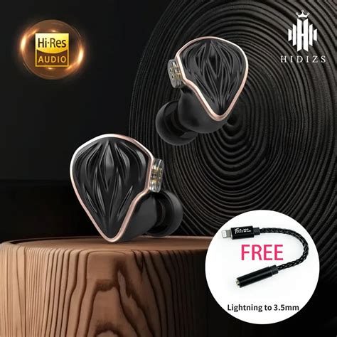 Hi-Fi наушники-вкладыши Hidizs MS3 2BA + 1DD, гибридные, 3 драйвера ...