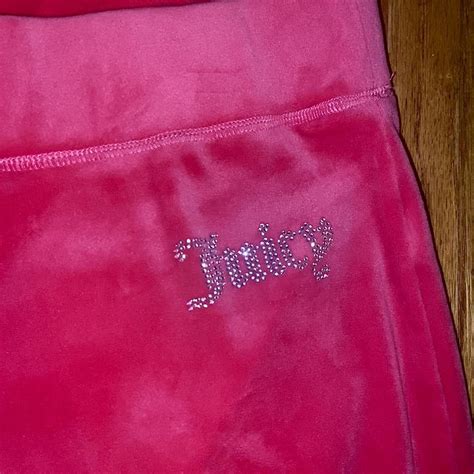 Hot Pink Y K Juicy Couture Velour Sweatpants Size Depop