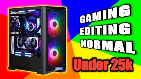 Best Budget Gaming Pc Build Under 25000 25k Pc Build I3 Processor Saitechvision Pcwale