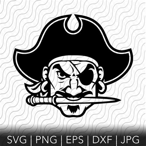 Pirate SVG Pirate SVG Pirate Team SVG Pirate School Mascot - Etsy