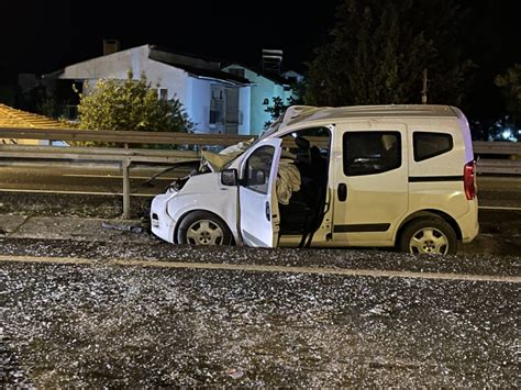 Tekirdağ da zincirleme trafik kazası 5 yaralı Son Dakika Haberleri