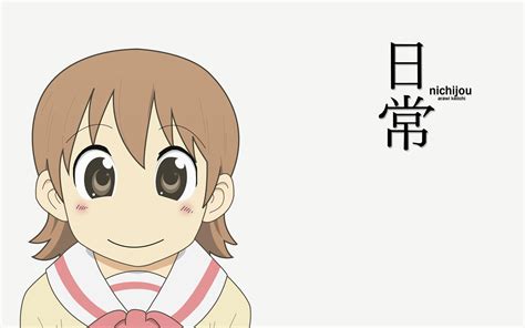 Anime Schoolgirl Yuuko Aioi Anime Girls Nichijou HD Wallpaper