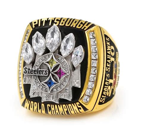 Pittsburgh Steelers Super Bowl Championship Rings - RingGlory