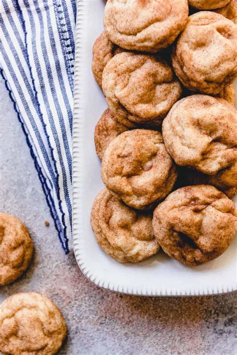 The Best Snickerdoodle Cookies Recipe House Of Nash Eats