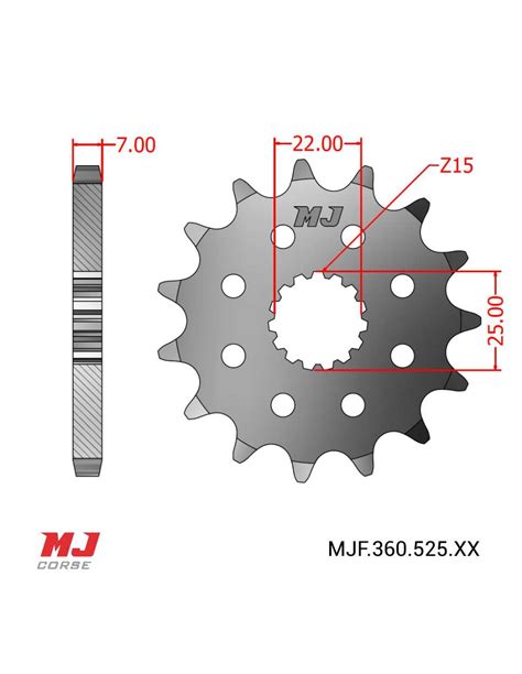 Ritzel für Royal Enfield Himalayan 411 2017 2024 MJ Corse