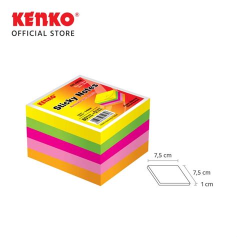 Jual Kenko Sticky Note SN 0303N Neon Color 1 PACK Shopee Indonesia